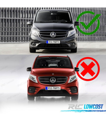 CALANDRE MERCEDES VITO W447 14-19 CARBONE