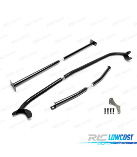 KIT BARRES ANTI-RAPPROCHEMENT RÉGLABLES SEAT TOLEDO 1M 99-04 NOIR