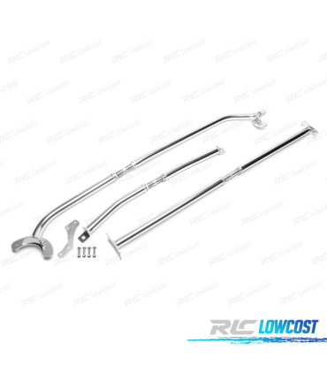 KIT BARRES ANTI-RAPPROCHEMENT RÉGLABLES SKODA OCTAVIA 1U 96-04 ALUMINIUM