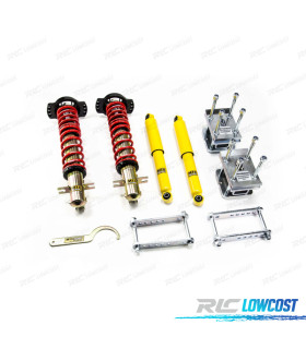 SUSPENSION FILETÉE EIBACH MTS + COPEAUX RÉGLABLES VOLKSWAGEN VW CADDY I 82-92
