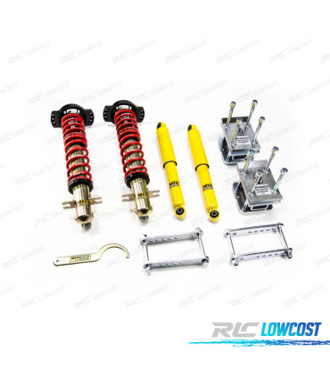 KIT SUSPENSION FILETÉE EIBACH MTS + COPEAUX RÉGLABLES VOLKSWAGEN VW CADDY I 82-92