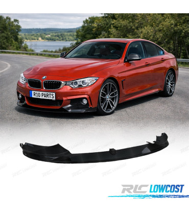 SPOILER LAME AVANT BMW F32 F33 F36 LOOK M PERFORMANCE CARBONE