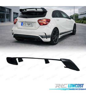 AILERON MERCEDES CLASSE A W176 LOOK AMG A45 NOIR BRILLANT