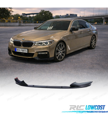 SPOILER LAME AVANT BMW G30 G31 17-20 LOOK M PERFORMANCE NOIR MAT