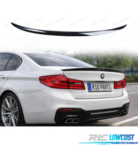 AILERON BECQUET LAME COFFRE BMW G30 LOOK M PERFORMANCE ABS NOIR BRILLANT