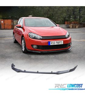 SPOILER LAME AVANT VOLKSWAGEN VW GOLF 6 5K1 08-12 CARBONE