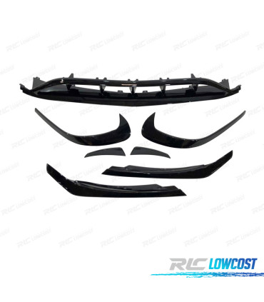 SPOILER LAME AVANT MERCEDES CLASSE A W176 LOOK AMG A45 15-18