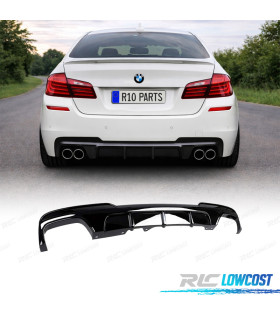 DIFFUSEUR BMW F10 F11 10- LOOK M PERFORMANCE NOIR BRILLANT