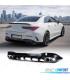 DIFFUSEUR MERCEDES CLA C118 X118 19-25 LOOK AMG NOIR BRILLANT + EMBOUTS D'ÉCHAPPEMENT