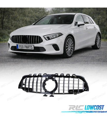 CALANDRE MERCEDES CLASSE A W177 18-22 LOOK AMG GT CAMÉRA