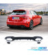 DIFFUSEUR MERCEDES CLASSE A W177 18- LOOK A35 AMG NOIR BRILLANT + SORTIES D'ÉCHAPPEMENT