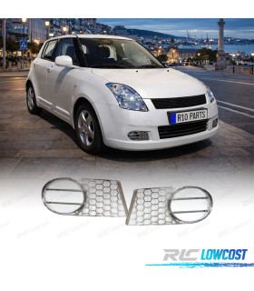 GRILLE ANTIBROUILLARD SUZUKI SWIFT MZ EZ 05-08 CHROMÉ