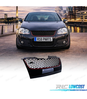 CALANDRE VOLKSWAGEN VW GOLF 5 NOIR ROUGE LOOK GTI