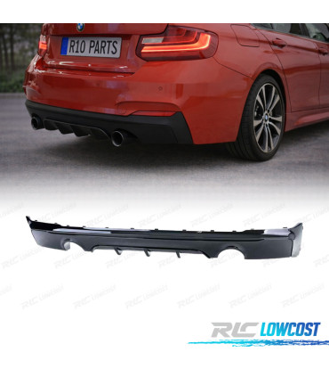 DIFFUSEUR ARRIÈRE BMW F22 F23 LOOK M PERFORMANCE NOIR BRILLANT