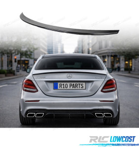 AILERON BECQUET LAME COFFRE MERCEDES C W205 LOOK AMG NOIR BRILLANT