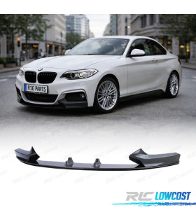 SPOILER LAME AVANT BMW F22 F23 LOOK M PERFORMANCE 235i CARBONE