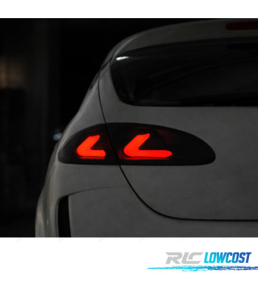 FEUX ARRIÈRE SEAT LEON 1P 04-09 CARDNA FULL LED FUMÉ