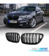 CALANDRE BMW F22 F23 LOOK M2 COULEUR NOIR BRILLANT