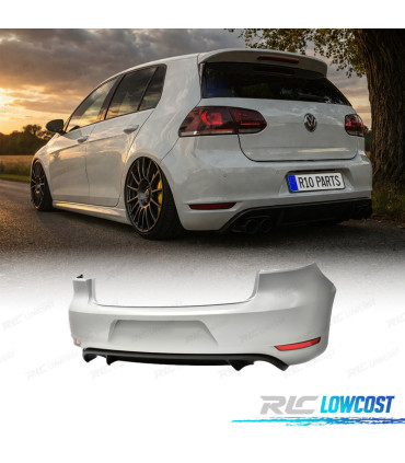 PARE-CHOCS ARRIÈRE VOLKSWAGEN VW GOLF 6 08-12 LOOK GTI