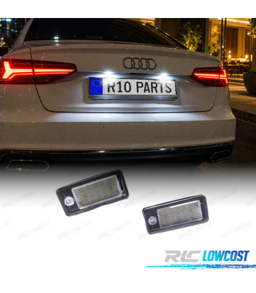 ECLAIRAGE DE PLAQUE D´IMMATRICULATION LED AUDI Q7 06-12