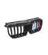 GRILLE BMW X1 U11 22- LOOK M NOIR BRILLANT TRICOLORE