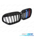 CALANDRES BMW X1 F48 LCI19-22 NOIR BRILLANT TRICOLORE