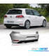 PARE CHOCS ARRIÈRE POUR VOLKSWAGEN VW GOLF 6 LOOK GTI PDC