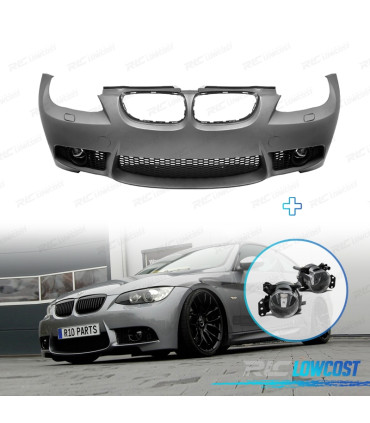 PARE-CHOCS BMW E92 E93 06-10 LOOK M3 + ANTI-BROUILLARDS