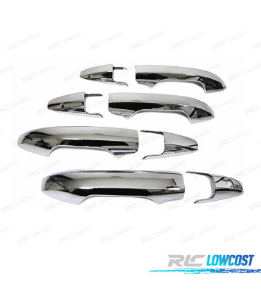 COQUES POIGNÉES DE PORTE HONDA CR-V 07-12 CHROMÉ