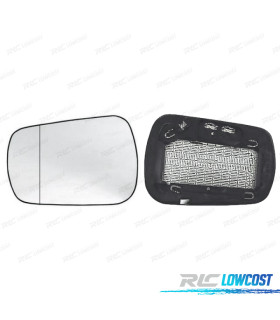 GLACE RÉTROVISEUR + BASE GAUCHE FORD FUSION 02-05