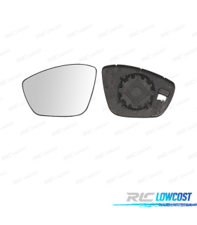 GLACE RÉTROVISEUR + BASE DROITE PEUGEOT 2008 13-16