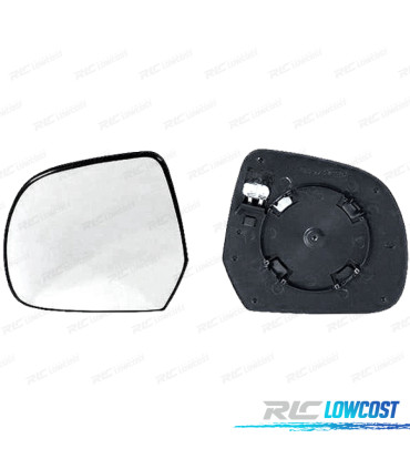 GLACE RÉTROVISEUR + BASE DROITE NISSAN MICRA 11-17