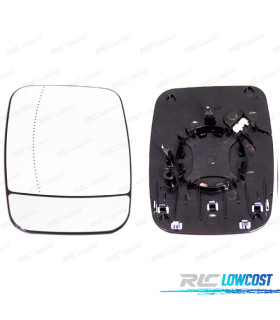 GLACE RÉTROVISEUR + BASE GAUCHE OPEL VIVARO 14-19