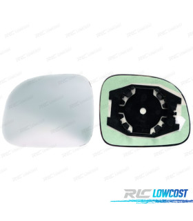 GLACE RÉTROVISEUR + BASE DROITE FIAT PANDA 09-
