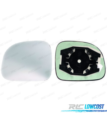 GLACE RÉTROVISEUR + BASE DROITE FIAT PANDA 09-