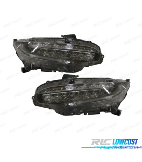 PHARES HONDA CIVIC 4 5P 17- LED