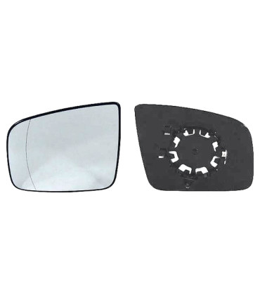 GLACE RÉTROVISEUR + BASE DROITE MERCEDES VITO W639 10-14 ASPHERIQUE