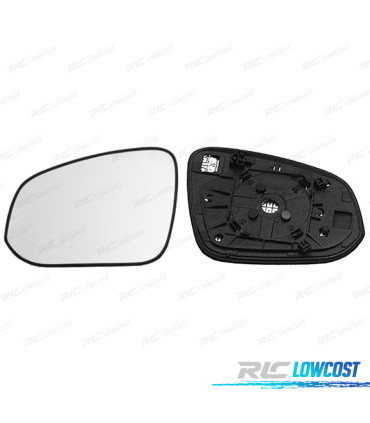 GLACE RÉTROVISEUR + BASE DROITE TOYOTA RAV-4 12-18