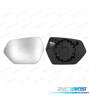 GLACE RÉTROVISEUR + BASE GAUCHE SEAT LEON KL 21-