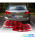 FEUX ARRIÈRE VOLKSWAGEN VW TOUAREG 11-18 LED ROUGE CHROME