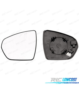 GLACE RÉTROVISEUR + BASE GAUCHE PEUGEOT 3008 16-