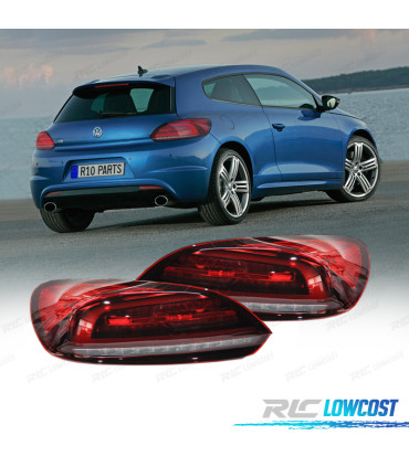 FEUX ARRIÈRE VOLKSWAGEN VW SCIROCCO 08-14 LOOK FACELIFT