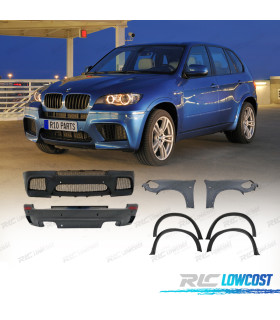 KIT CARROSSERIE BMW X5 E70 LOOK M PDC
