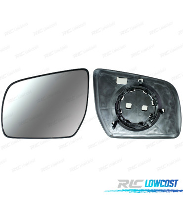 GLACE RÉTROVISEUR + BASE GAUCHE FORD RANGER 11- CONVEXE