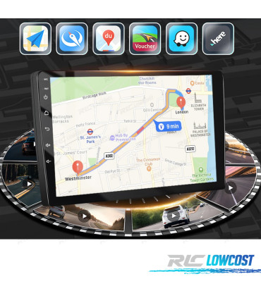 RADIO GPS ANDROID TOYOTA AYGO / PEUGEOT 107 / CITROËN C1 04-14