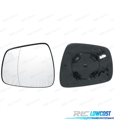 GLACE RÉTROVISEUR + BASE DROIT RENAULT KOLEOS 17-
