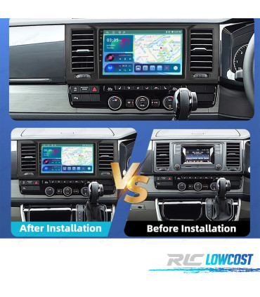 RADIO GPS ANDROID 13 VOLKSWAGEN CARAVELLE 15-