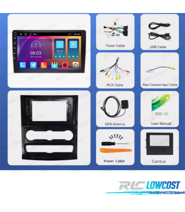 RADIO GPS ANDROID 13 MERCEDES SPRINTER 06-18