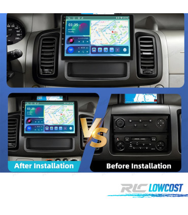 RADIO GPS ANDROID 13 RENAULT TRAFIC 01-10