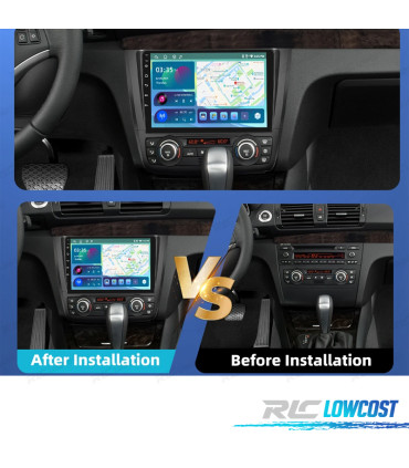 RADIO GPS ANDROID 13 BMW SÉRIE 1 E81 / E82 / E87 / E88 08-12